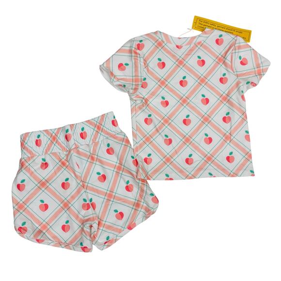 NWT Sugar Bee Size Medium (8) Short Sleeve Lounge Set - Picture 2 of 5